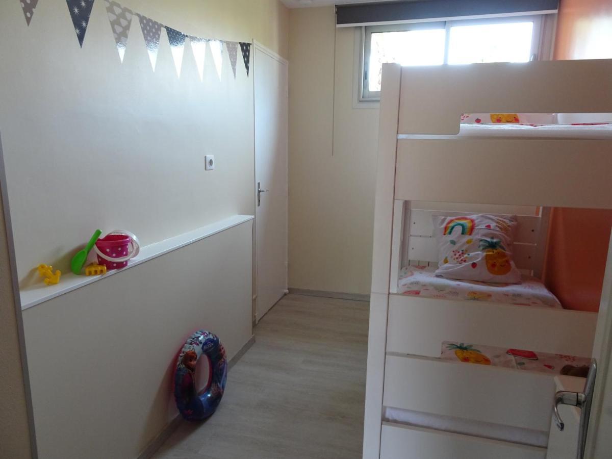 T3 150 M De La Plage, Climatisation, Piscine Et Parking Privatif - 르 라방두 외부 사진